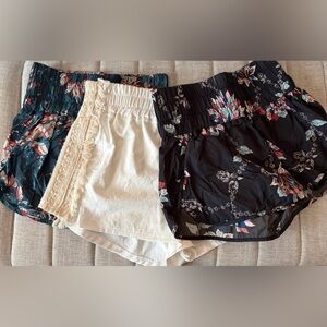 FP Movement by Free People 3pair size M High Waist Shorts